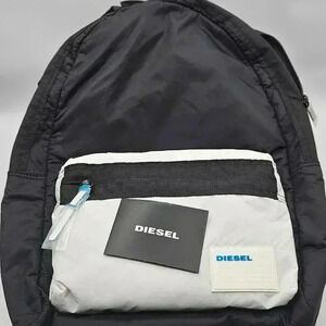 Diesel Black  & White Mirano Backpack